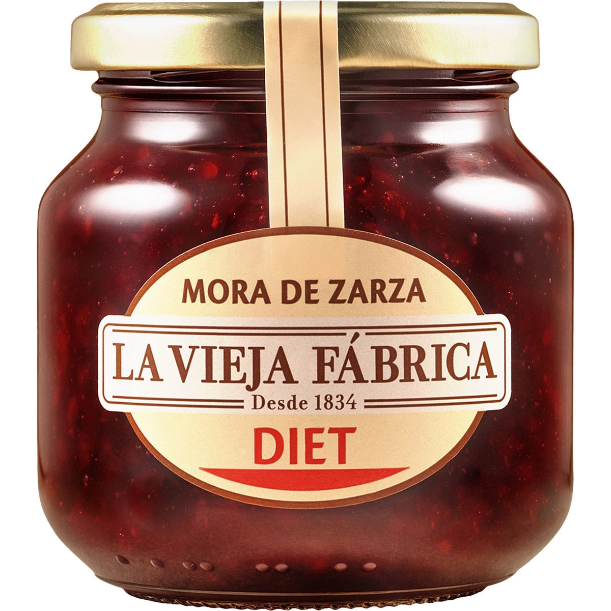 Diet mermelada de mora de zarza