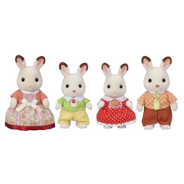 Familia Conejo Chocolate