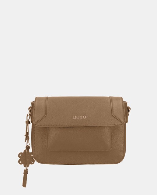 Light brown crossbody bag with flap · Women's fashion · El Corte Inglés