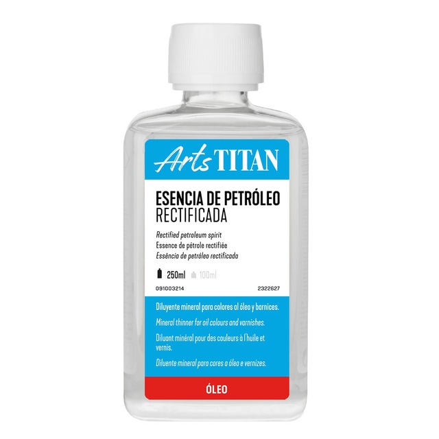 Esencia de Petróleo TITAN Arts Botella de 250ml.