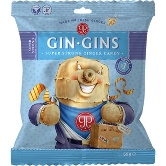 GIN GINS super strong ginger sweets bag 60 g