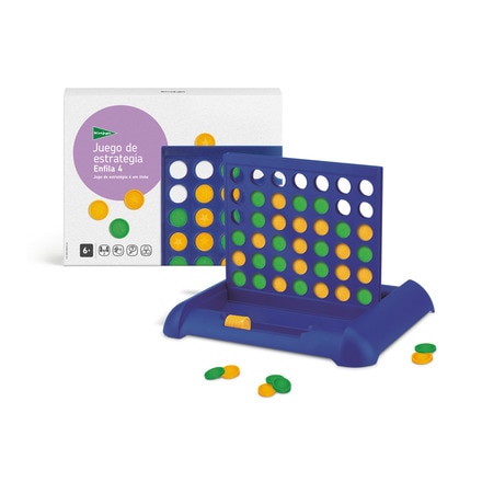 Juego de estrategia Alinear fichas Enfila 4 