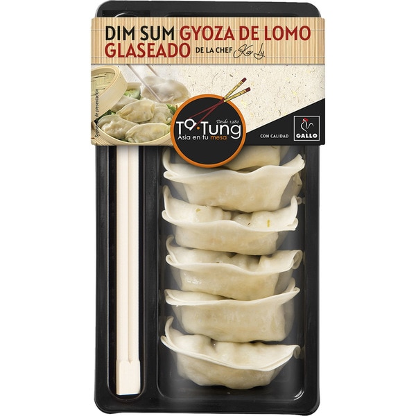 TA-TUNG gyozas de lomo glaseado 5 unidades envase 144 g