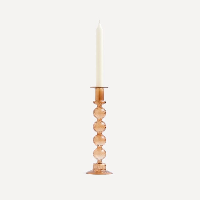 Candelabro de vidrio Bolas Maro El Corte Inglés · Home · El Corte Inglés