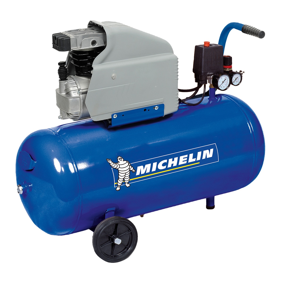 Michelin – Compresor de Aire Monoblock 50 litros 2 HP.