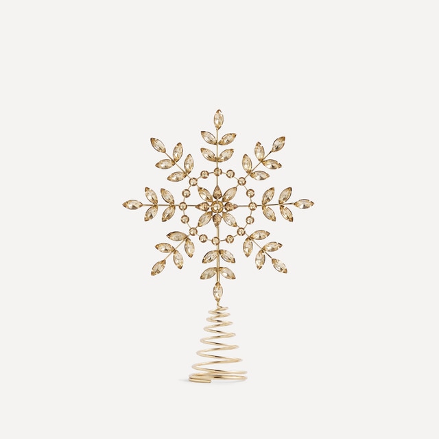 Tope de árbol Estrella con cristales Navidad El Corte Inglés