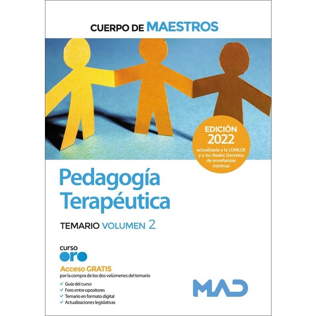Cuerpo de Maestros. Pedagogía Terapéutica. Temario volumen 2 (Tapa blanda)