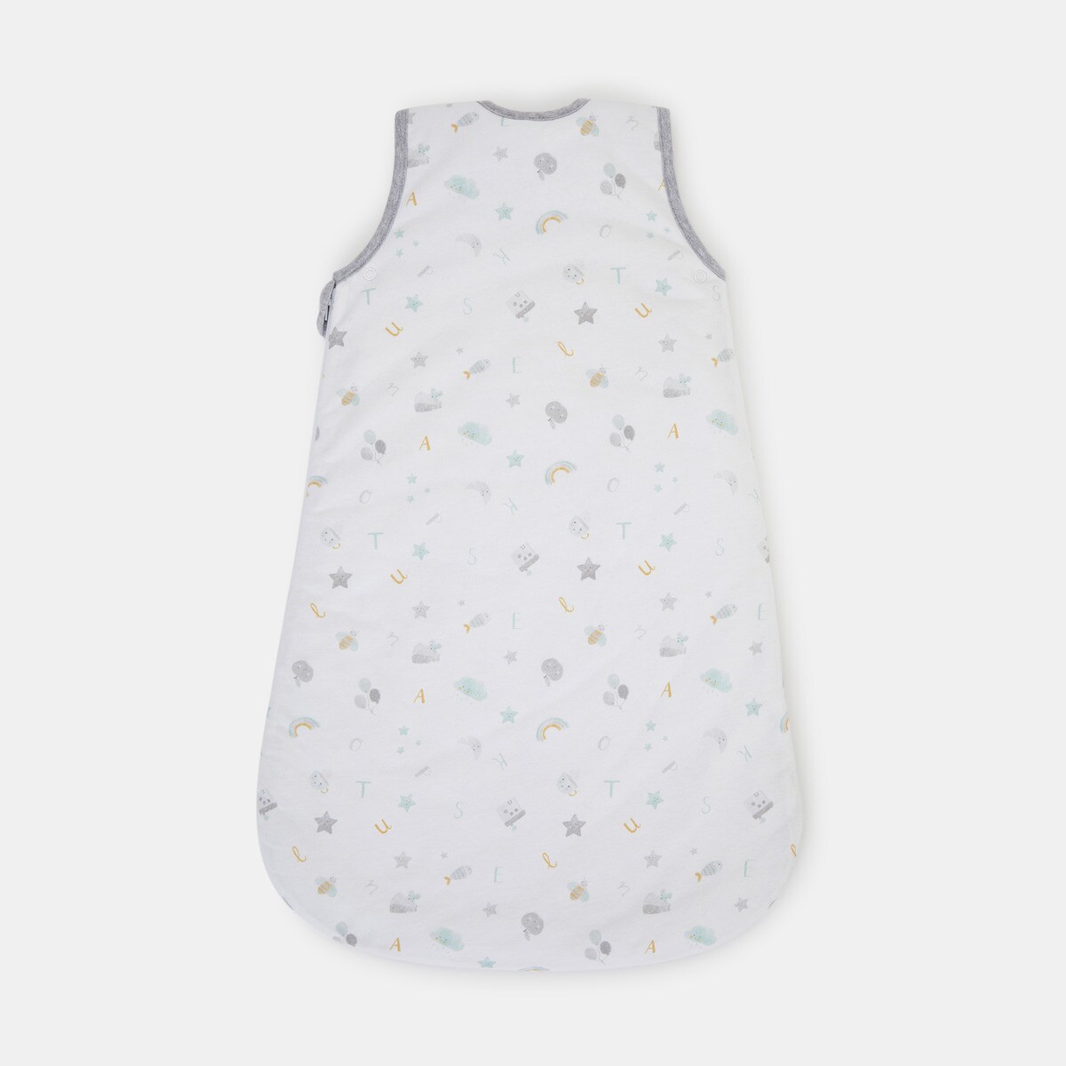 Saco de Dormir Abecedário Tog 2.5 (Disponível em Várias Medidas) Cinzento-2
