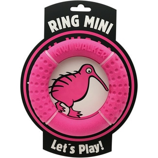 Kiwi Walker Brinquedo para Cão Ring Tamanho S cor Rosa embalagem 1 unidade