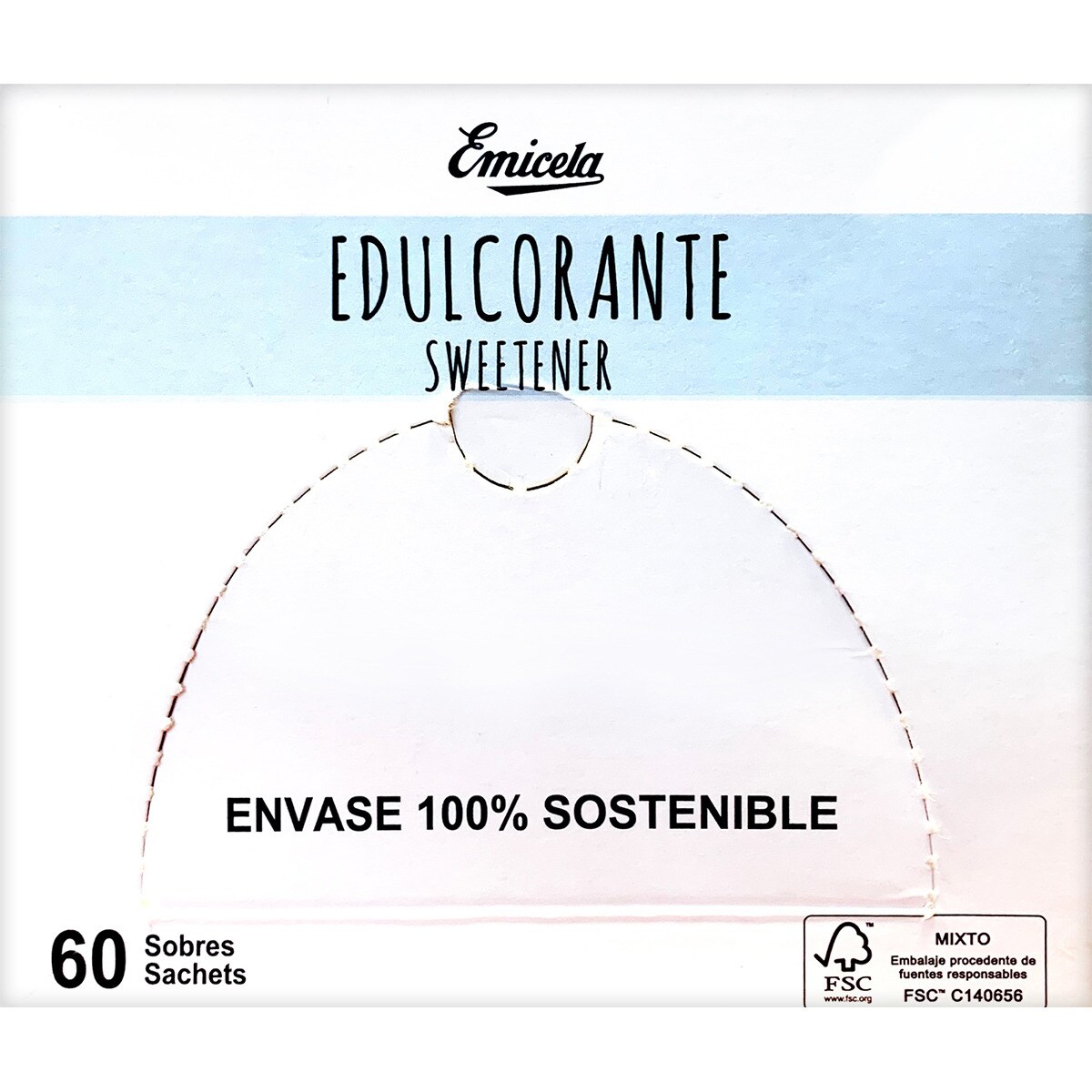 Diet Sweet Edulcorante Bajo En Calorías Paquete 60 Unidades · EMICELA ...