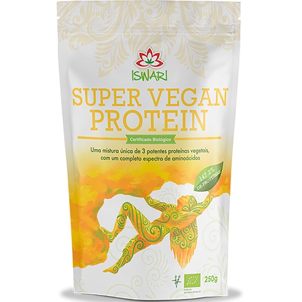 Super Vegan Protein em Pó Biológico embalagem 250 g