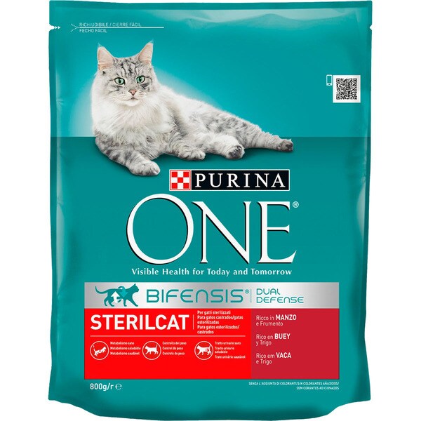 purina one sterilised cat food