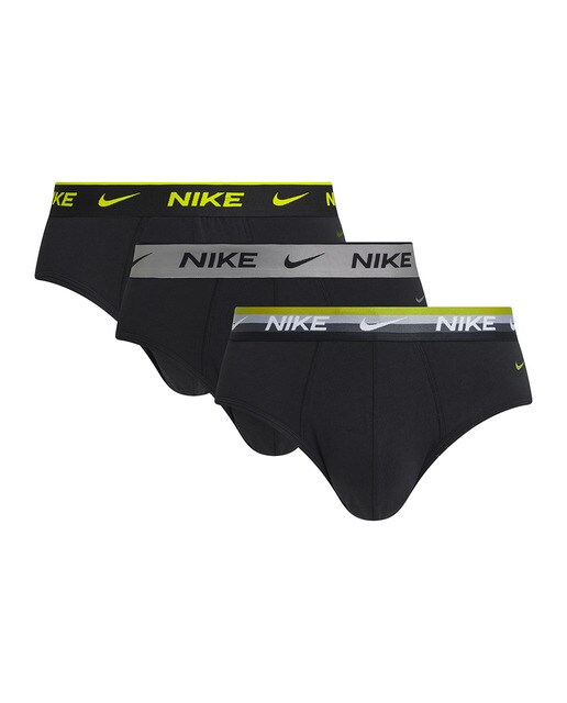 Pack de tres slips de punto de hombre