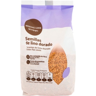 Special Line Sementes de Linhaça Dourado Alto Teor em Fibra embalagem 400 g