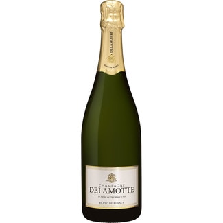 DELAMOTTE blanc de blancs champagne bottle 75 cl