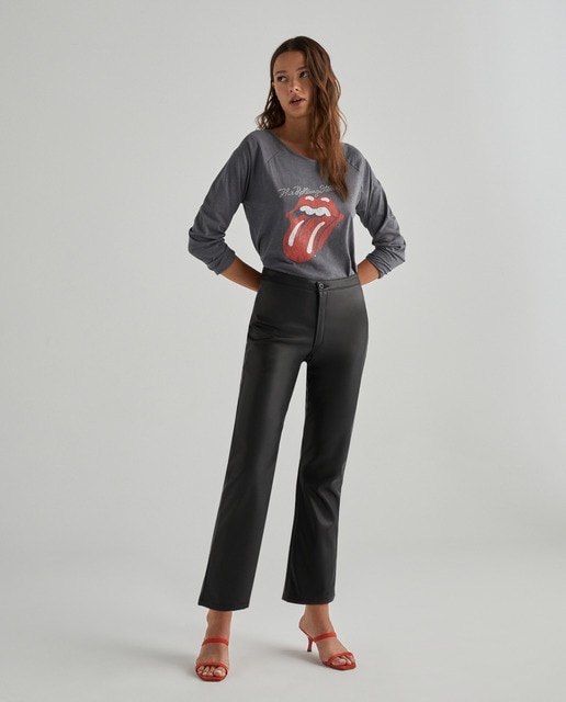 Pantalón recto de mujer