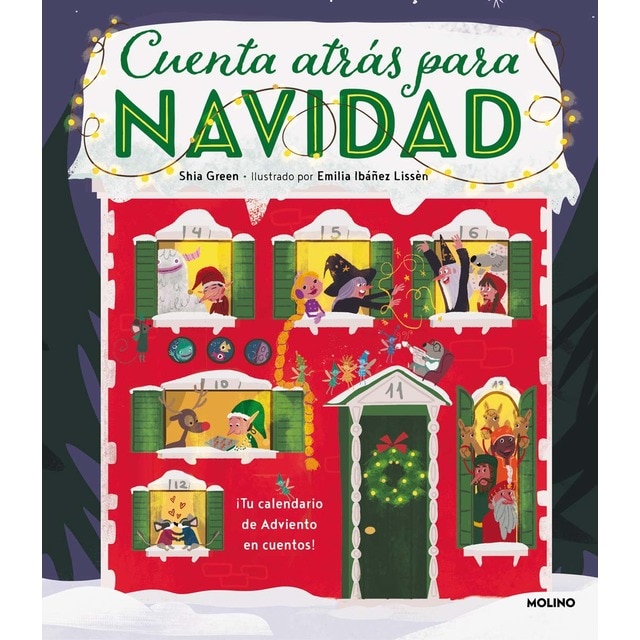 Cuenta atrás para Navidad: Un calendario de adviento de cuentos de Navidad (Tapa dura)