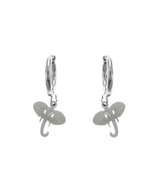 Pendientes Arito Elefante Silver