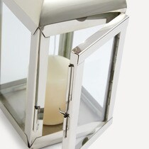 El Corte Inglés Chipre nickel and wood lantern