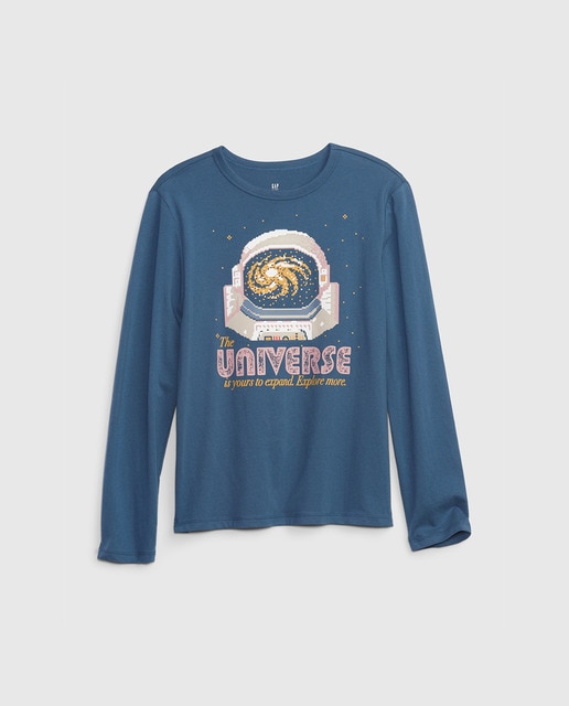 Camiseta de niño estampado frontal