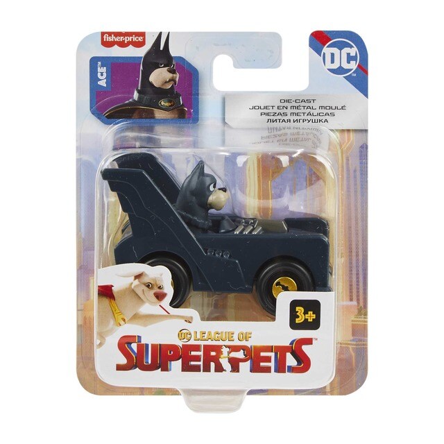 Fisher-Price Imaginext Mattel DC League of Super Pets toy car assorted ...