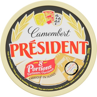 Président Queijo Camembert 8 Porções embalagem 250 g
