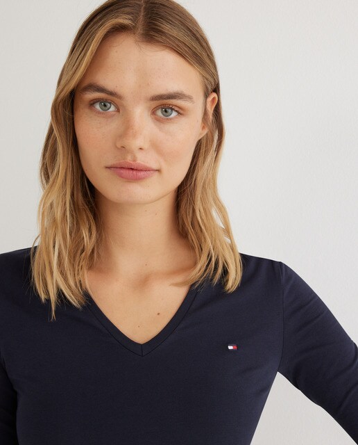 Women's basic organic cotton Tshirt with French sleeves · Women's