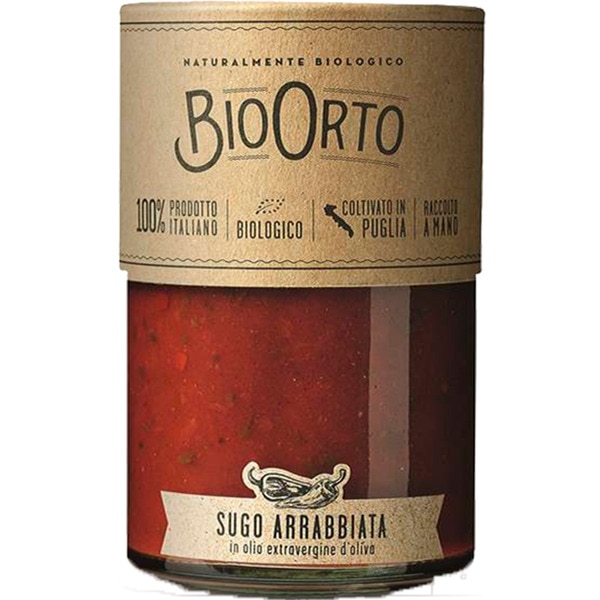 Molho Arrabbiata Bio embalagem 350 g