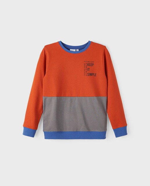 Sudadera de niño de felpa