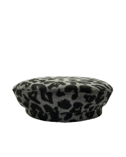 Boina de mujer con estampado animal print