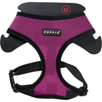 Puppia Peitoral Soft Tamanho M cor Violeta embalagem 1 unidade