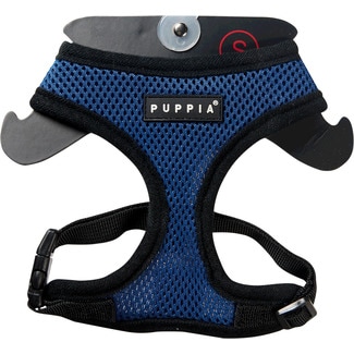 Puppia Peitoral Soft Tamanho S Azul Escuro embalagem 1 unidade