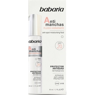 Babaria Fluido Hidratante Antimanchas embalagem 50 ml