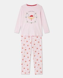 Pyjama polaire fille trois pièces