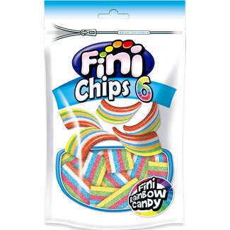 Fini Gomas Chips 6 embalagem 180 g