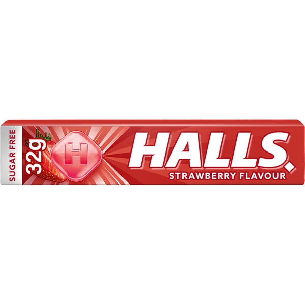 Vita-C caramelos sabor fresa sin azúcar paquete 32 g