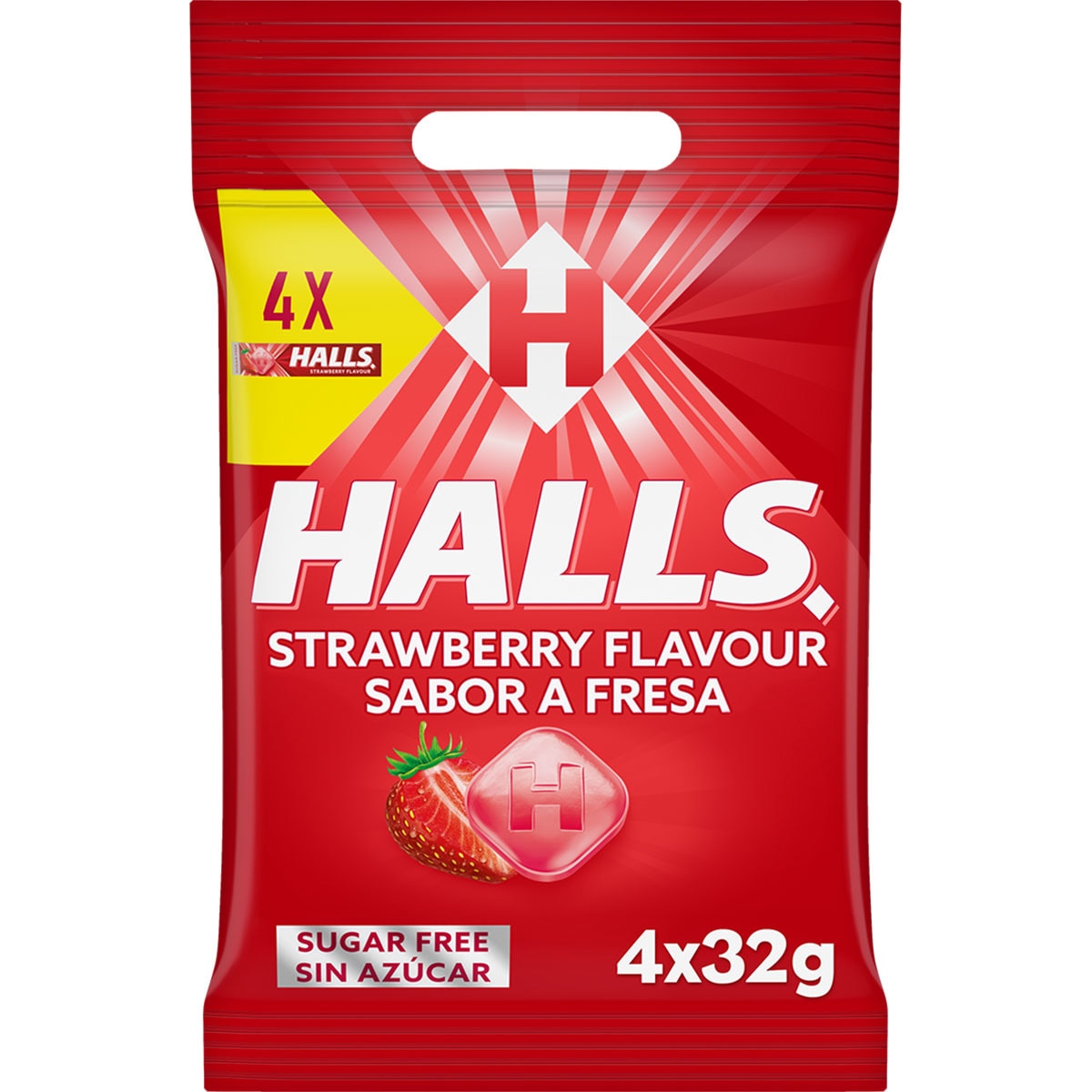 Vita-C caramelos duros sabor fresa sin azúcar