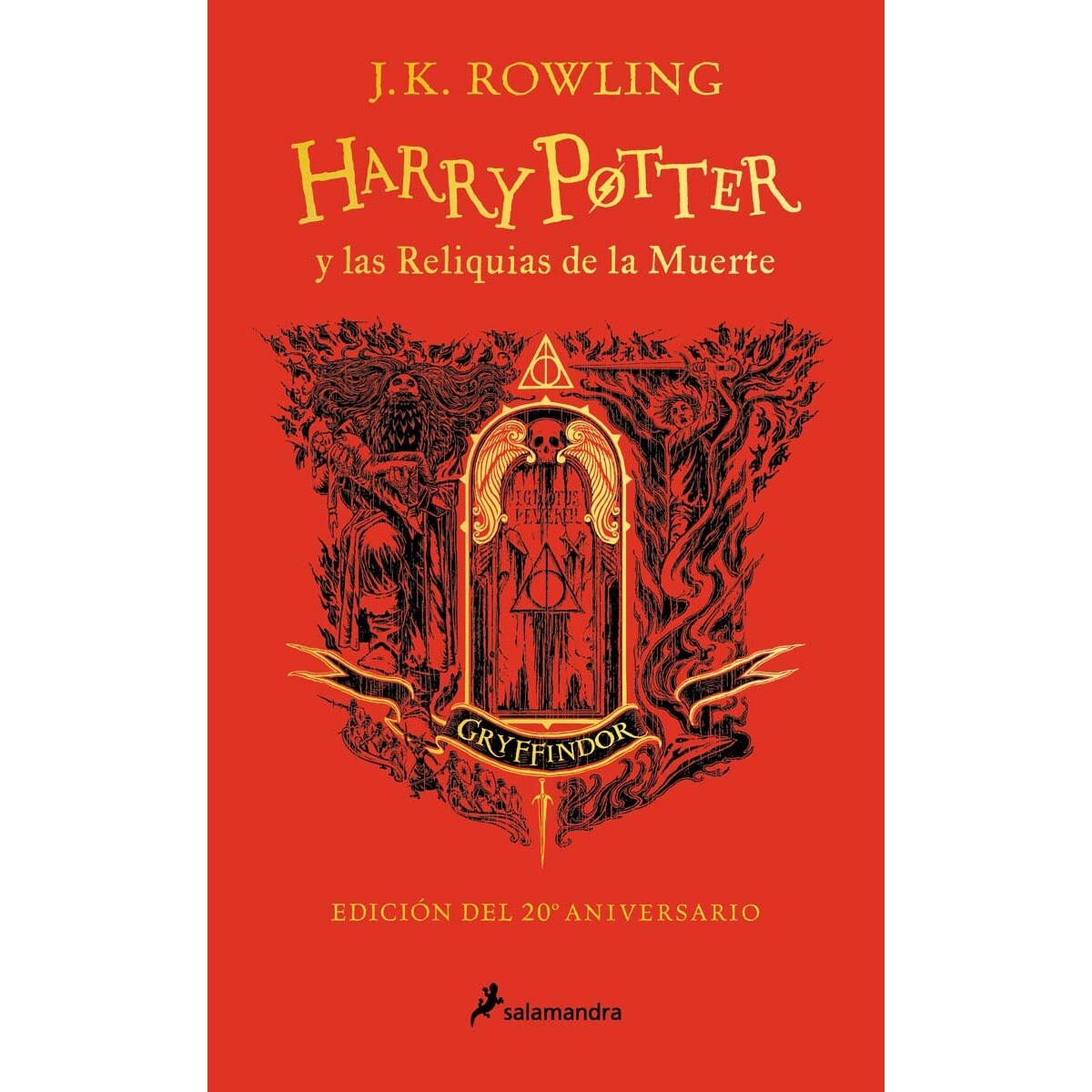 Imagem 0 de Harry Potter y las reliquias de la muerte (edición Gryffindor del 20º aniversario) (Harry Potter 7) (Capa dura)