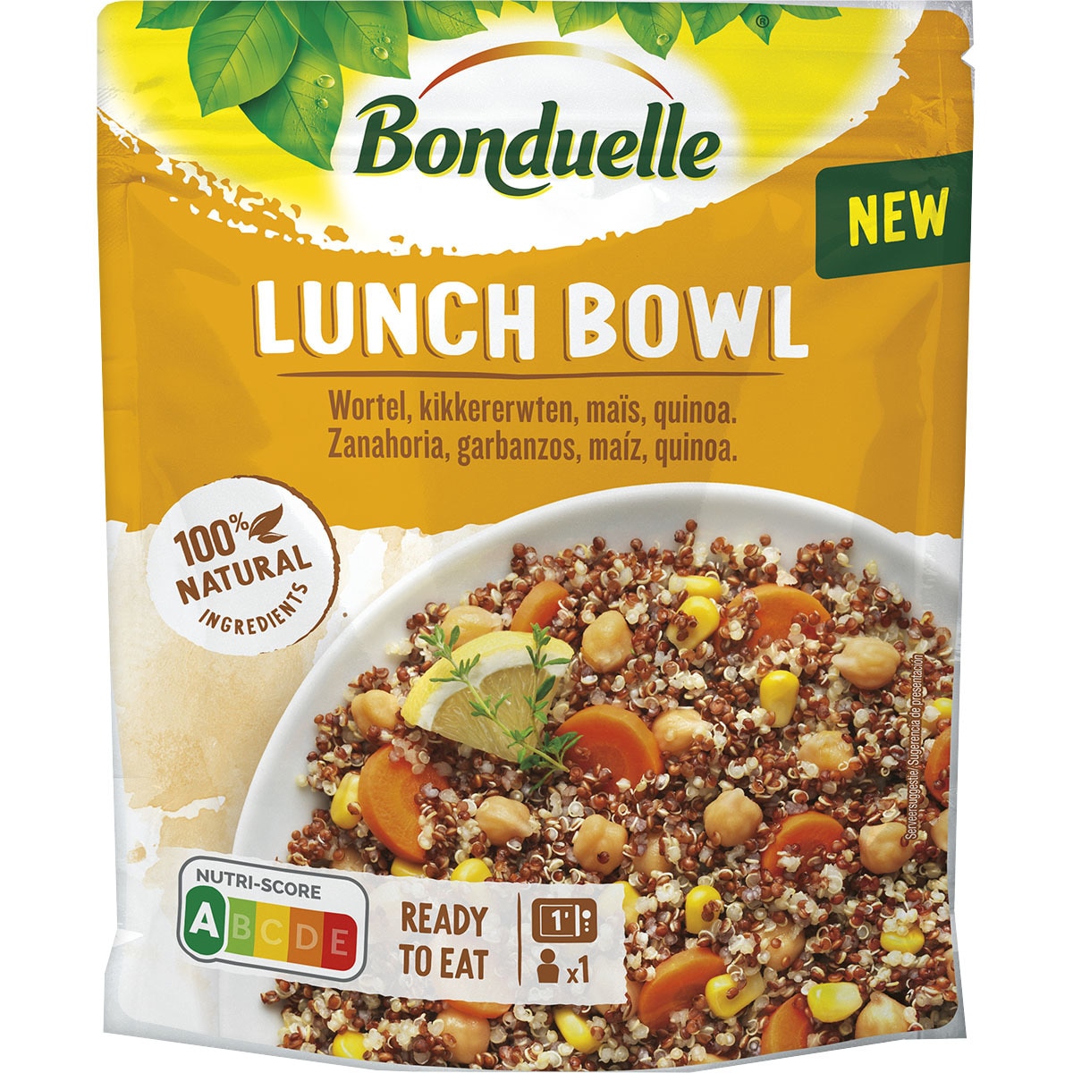 Lunch bowl con quinoa envase 250 g neto escurrido - Bonduelle