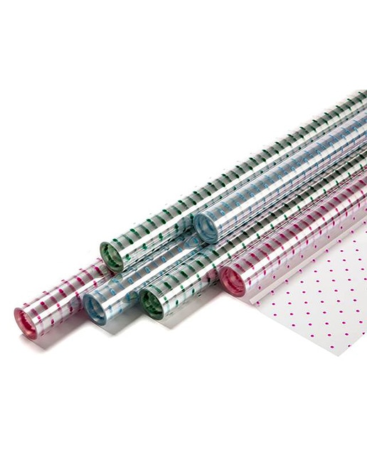 Set de 3 rollos bioflor 70x500 cm. Surtido 3 colores.