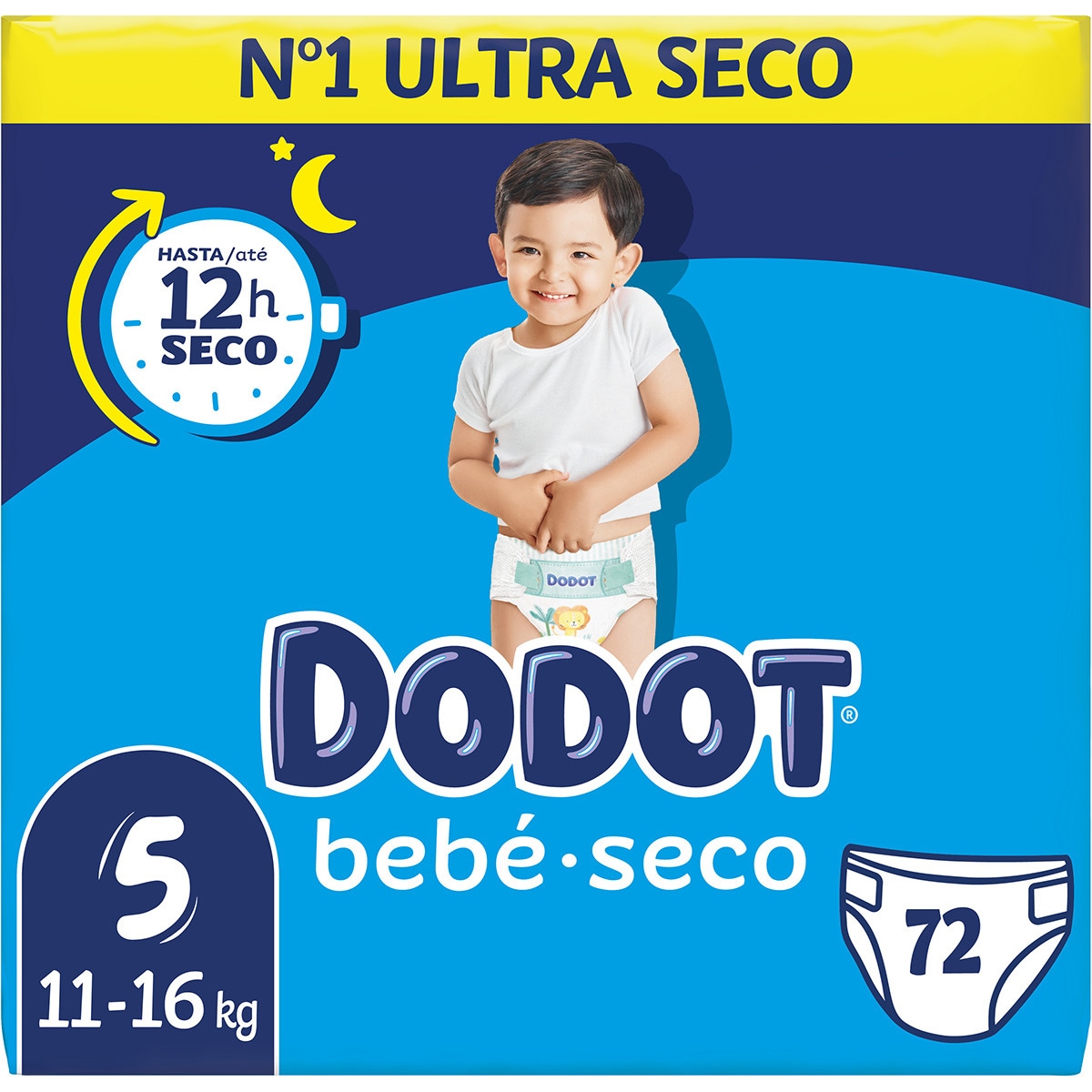 Fraldas Bebé Seco Tamanho 5