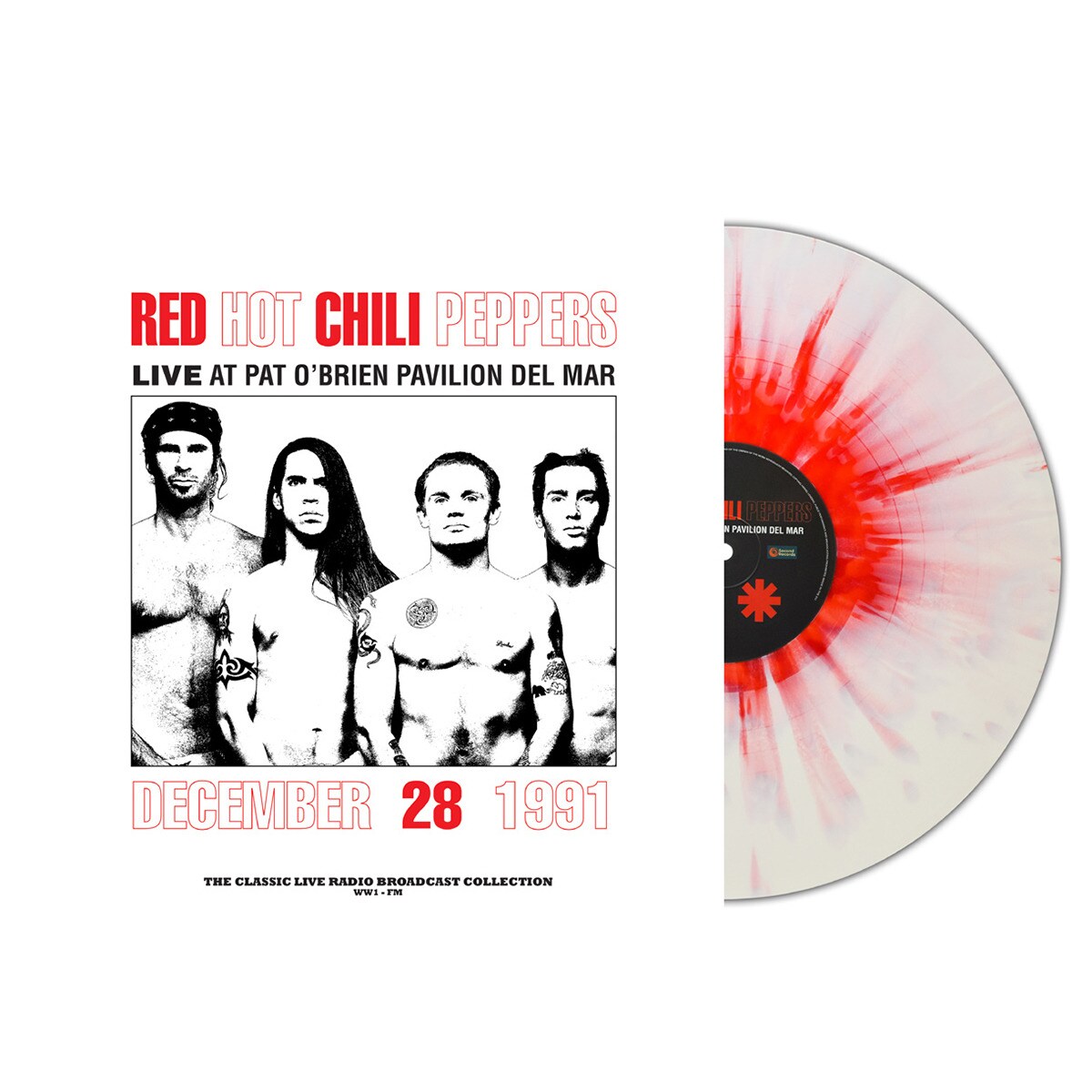 At Pat O' Brien pavilion del mar (white/red splatter) (LP-Vinil) 2