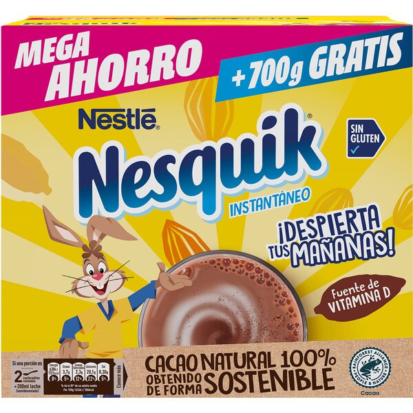 Glutenfree instant cocoa case 5 kg Super Savings size · NESTLE NESQUIK