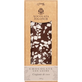 JOLONCH milk chocolate with crunchy coconut tablet 100 g