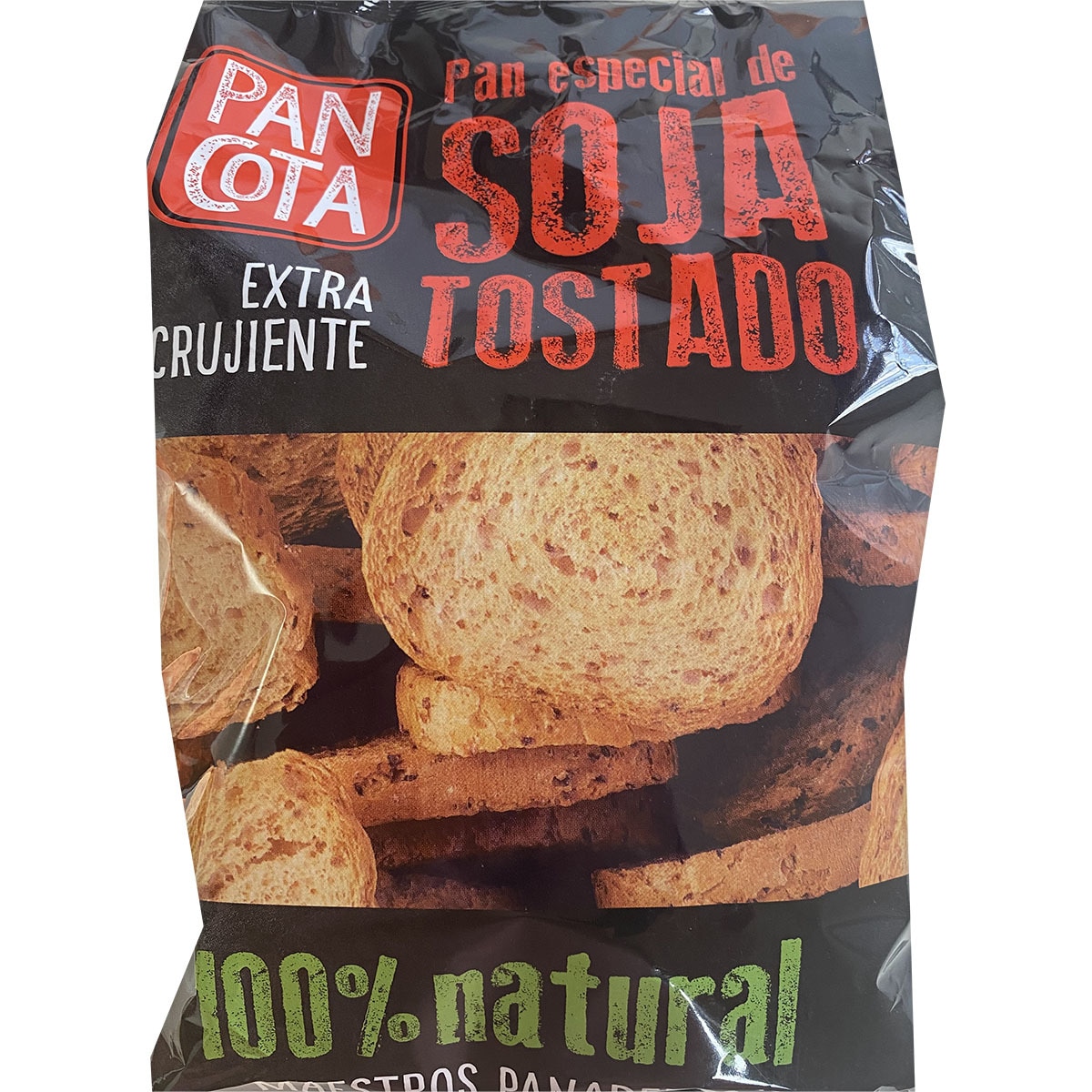 pan especial de soja tostado 100% natural