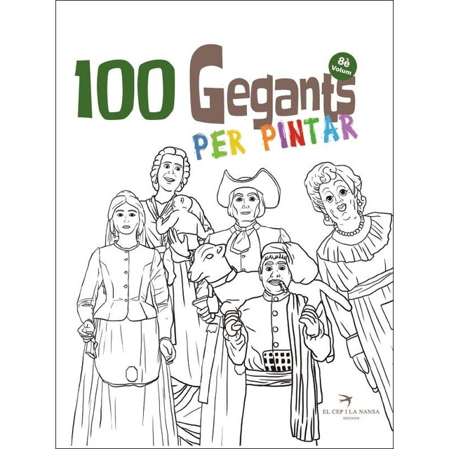 100 Gegants per pintar. Volum 8 (Tapa blanda)