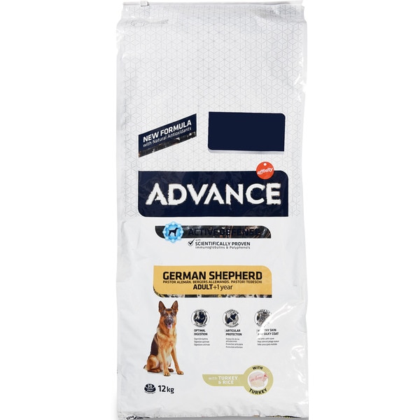 Ração para Cão Adulto German Shepherd + 2 Anos embalagem 12 kg