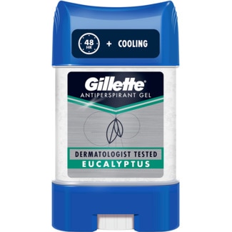 Gillette Desodorizante Hydra Gel Eucalyptus embalagem 70 ml