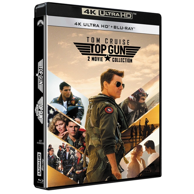 Pack Top Gun + Top Gun Maverick (4K Ultra HD + Blu-Ray)