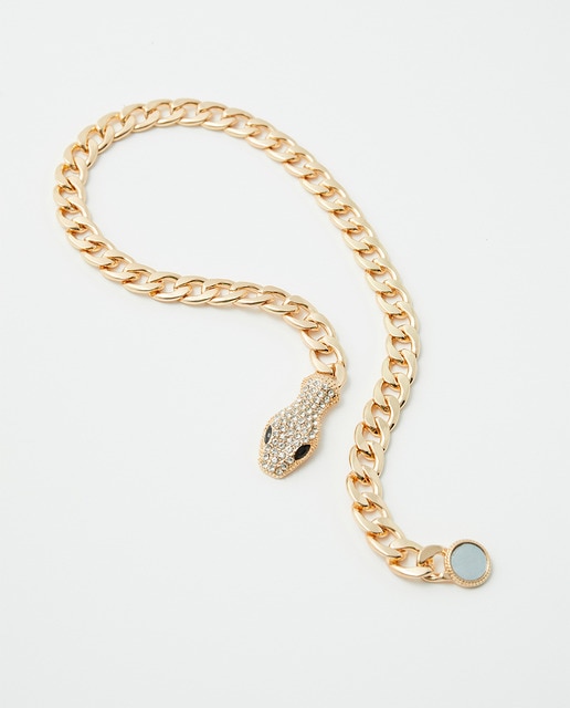 Snake chain choker · Women's fashion · El Corte Inglés